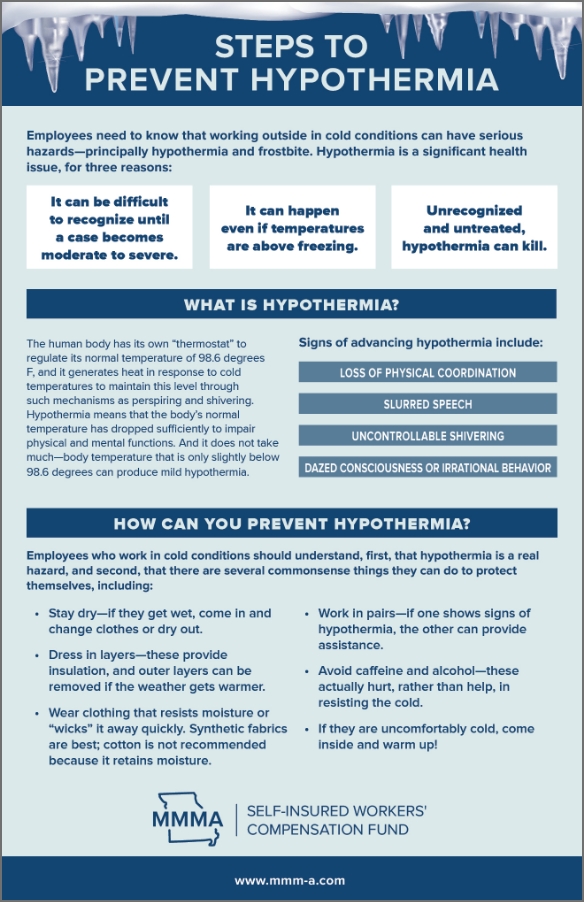 Avoid Hypothermia
